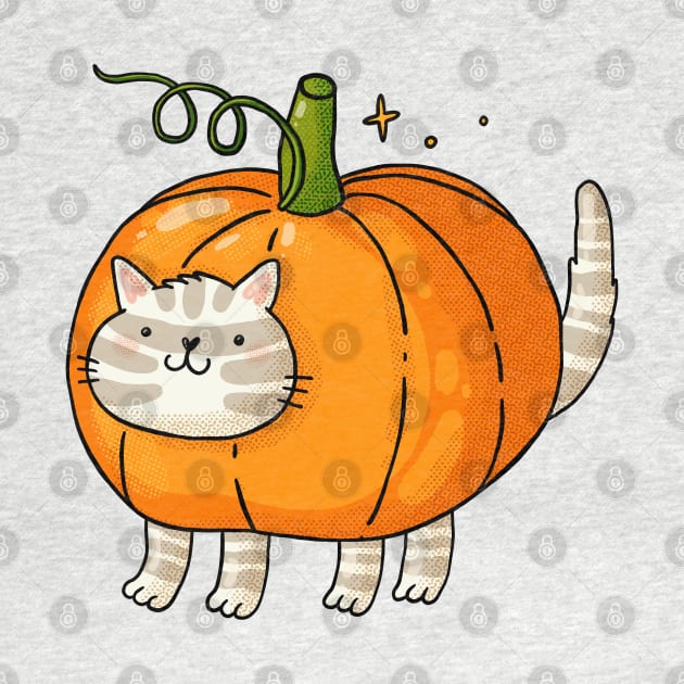 Pumpkin Cat by Tania Tania